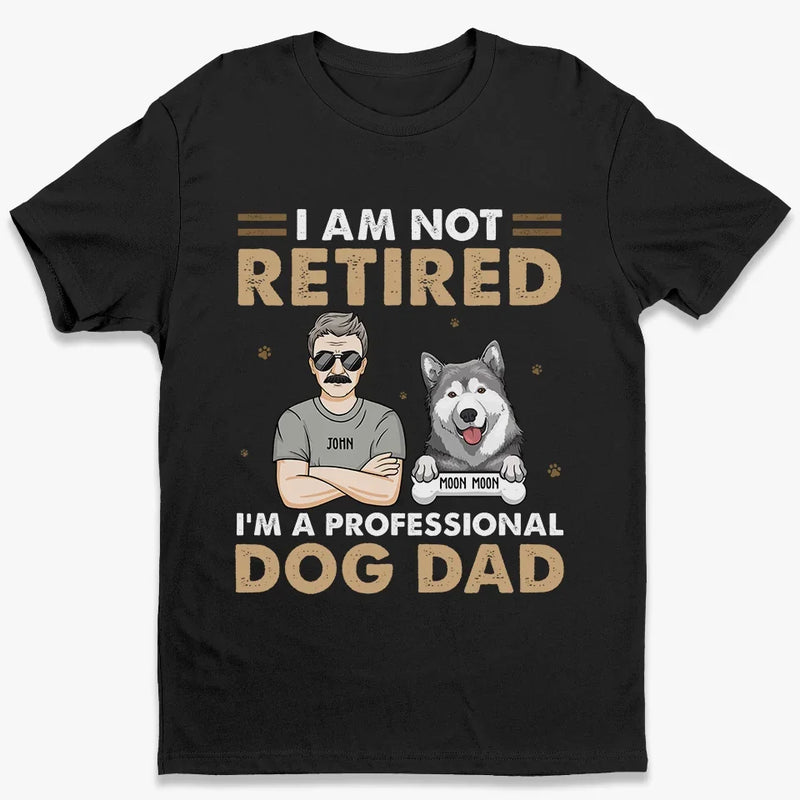 Celebrate Retirement With Unique Personalized Gifts - Dog Personalized Custom Unisex T-shirt, Premium T-shirt, Hoodie - Appreciation, Retirement Gift For Coworkers, Work Friends, Colleagues, Family Members, Pet Owners, Pet Lovers