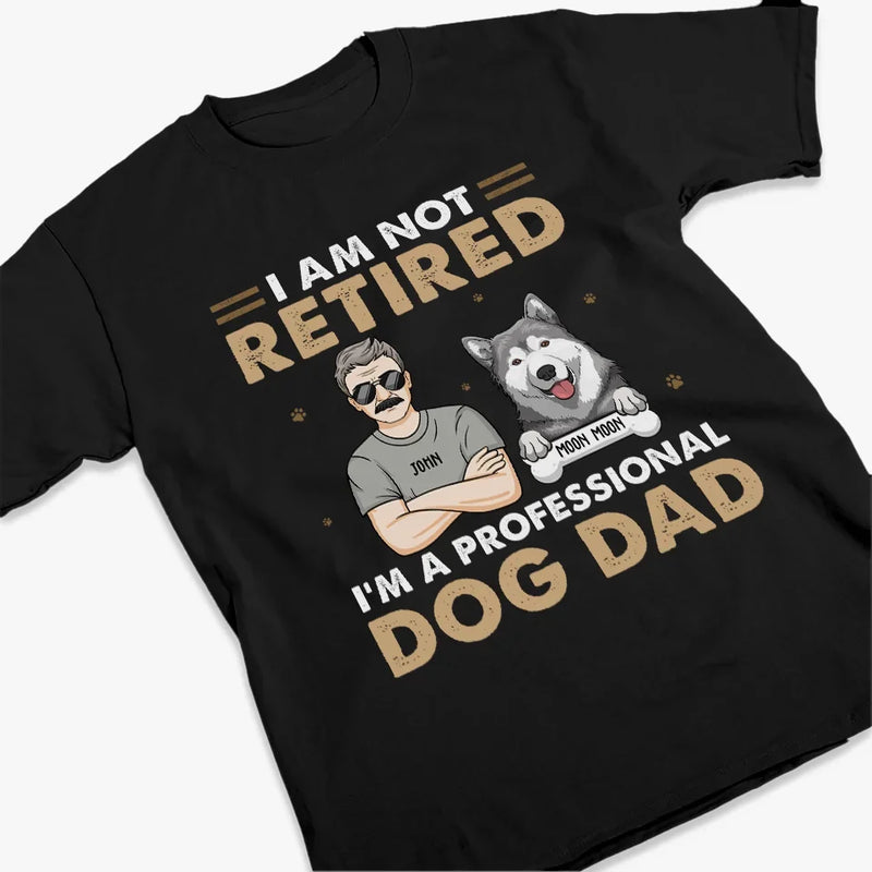 Celebrate Retirement With Unique Personalized Gifts - Dog Personalized Custom Unisex T-shirt, Premium T-shirt, Hoodie - Appreciation, Retirement Gift For Coworkers, Work Friends, Colleagues, Family Members, Pet Owners, Pet Lovers