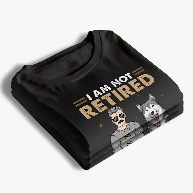 Celebrate Retirement With Unique Personalized Gifts - Dog Personalized Custom Unisex T-shirt, Premium T-shirt, Hoodie - Appreciation, Retirement Gift For Coworkers, Work Friends, Colleagues, Family Members, Pet Owners, Pet Lovers