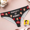 Custom Photo With You, I’m Whole - Couple Personalized Women Briefs - Gift For Husband Wife, Anniversary