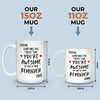 You Are Awesome So This Is Your Reminder - Couple Personalized Custom Mug - Gift For Husband Wife, Anniversary