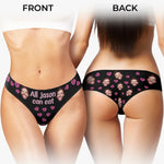 Custom Photo With You, I Am Complete - Couple Personalized Women Briefs - Gift For Husband, Wife, Couple