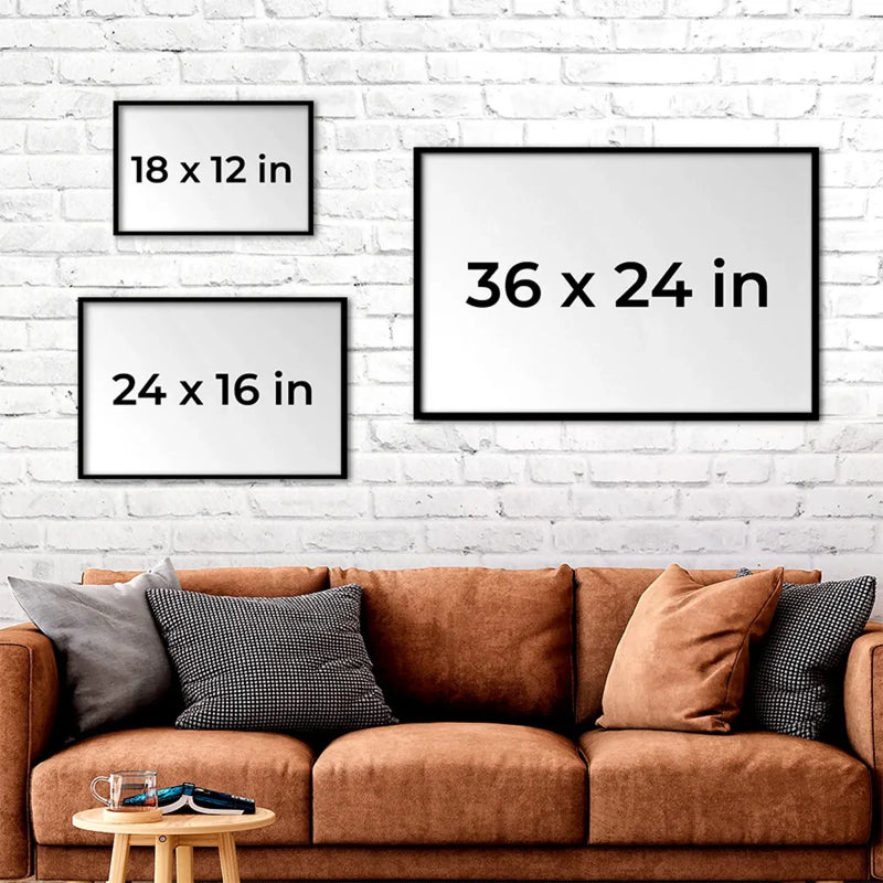 To A Child, A Mom Is The Whole World - Family Personalized Custom Horizontal Poster - Gift For Mom