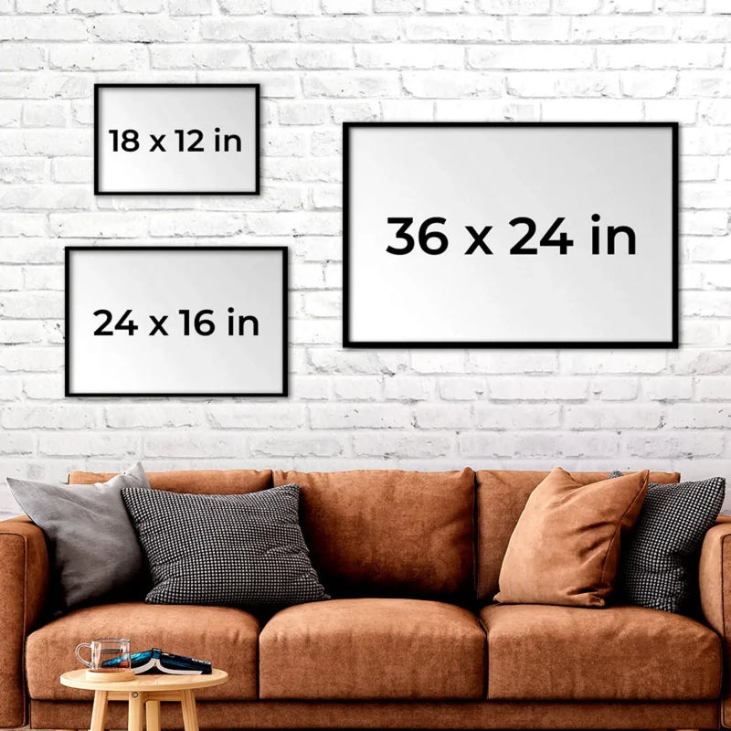 We Are A Team - Couple Personalized Custom Horizontal Poster - Gift For Husband Wife, Anniversary