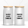 An Unbreakable Bond - Bestie Personalized Custom Glass Cup, Iced Coffee Cup - Gift For Best Friends, BFF, Sisters