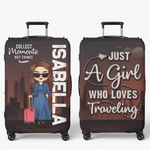 Chase What Makes Your Spirit Soar - Travel Personalized Custom Luggage Cover - Summer Vacation Gift, Gift For Women, Travel Lovers