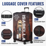 Chase What Makes Your Spirit Soar - Travel Personalized Custom Luggage Cover - Summer Vacation Gift, Gift For Women, Travel Lovers