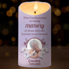 Custom Photo This Candle Is A Reminder Of Our Love - Memorial Personalized Custom LED Candle - Sympathy Gift For Family Members