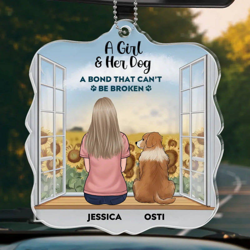 A Special Tribute For Loving Pet Owners - Memorial Personalized Custom Car Ornament - Acrylic Custom Shaped - Sympathy Gift For Pet Owners, Pet Lovers