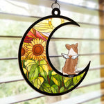 Every Woof, Wag, And Purr Will Be Missed - Memorial Personalized Window Hanging Suncatcher Ornament - Sympathy Gift For Dog Lovers
