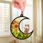 Every Woof, Wag, And Purr Will Be Missed - Memorial Personalized Window Hanging Suncatcher Ornament - Sympathy Gift For Dog Lovers