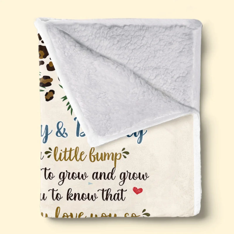 I Already Love You So - Family Personalized Custom Blanket - Baby Shower Gift, Gift For First Mom