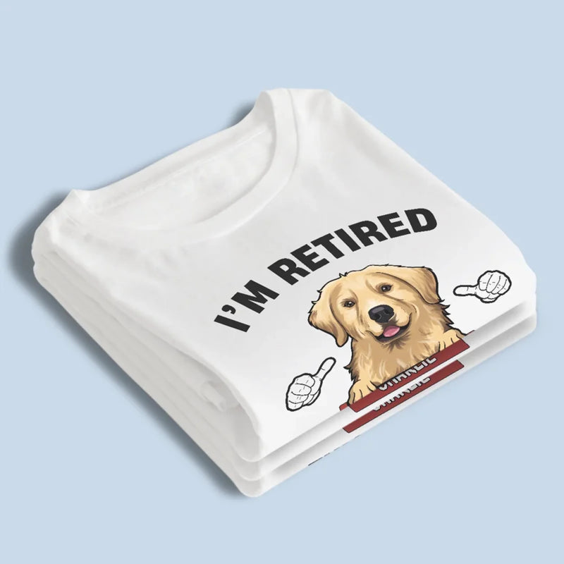 Stay Pawsitive - Personalized Custom Unisex T-shirt, Premium T-shirt, Hoodie - Appreciation, Retirement Gift For Coworkers, Work Friends, Colleagues, Pet Owners, Pet Lovers
