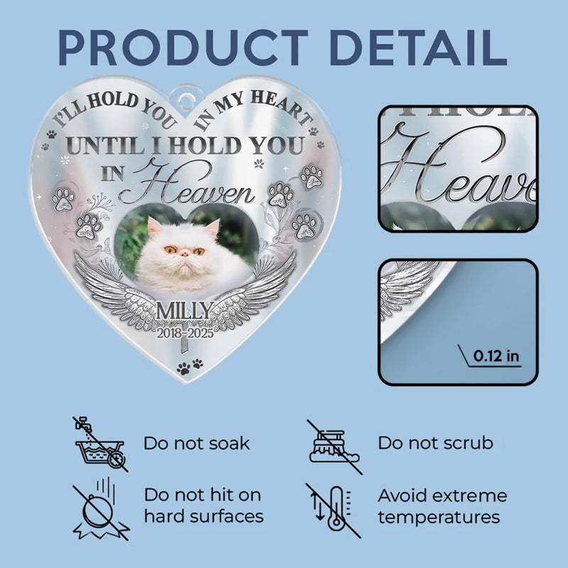 Custom Photo Every Wag Of Your Tail Was A Gift - Memorial Personalized Custom Car Ornament - Acrylic Custom Shaped - Sympathy Gift For Pet Owners, Pet Lovers
