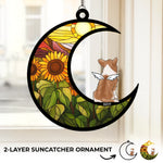 Every Woof, Wag, And Purr Will Be Missed - Memorial Personalized Window Hanging Suncatcher Ornament - Sympathy Gift For Dog Lovers