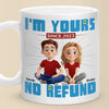 In Your Arms, I’m Home - Couple Personalized Custom Mug - Gift For Husband Wife, Anniversary