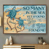 I Love You Wholly, With All My Heart - Couple Personalized Custom Horizontal Poster - Gift For Husband Wife, Anniversary