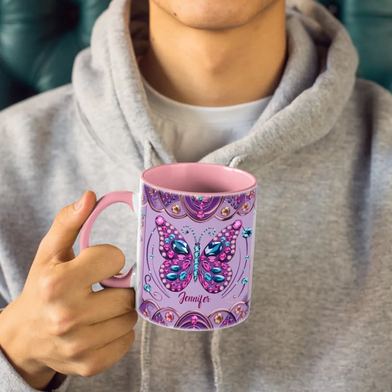 Perfect For Gifting To Your Favorite People - Family Personalized Custom 3D Inflated Effect Printed Accent Mug - Gift For Yourself, Best Friends, Siblings, Family Members