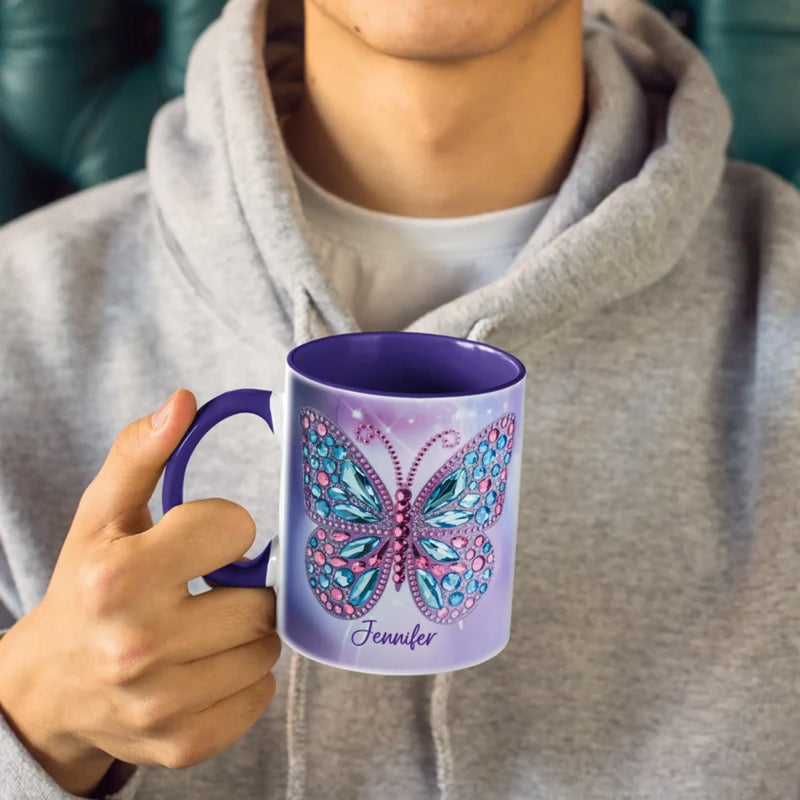 Create Unique Memories With Your Personal Mug - Family Personalized Custom 3D Inflated Effect Printed Accent Mug - Gift For Yourself, Best Friends, Siblings, Family Members