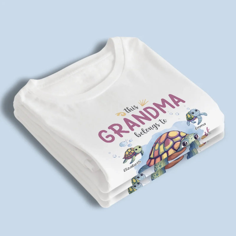 A Grandmother’s Love Is Forever - Family Personalized Custom Unisex T-shirt, Premium T-shirt, Hoodie - Gift For Mom, Grandma