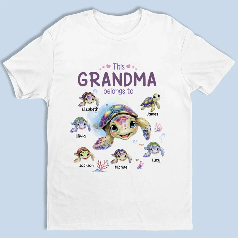 Legacy Of Love In Every Hug - Family Personalized Custom Unisex T-shirt, Premium T-shirt, Hoodie - Gift For Mom, Grandma