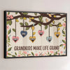 In Every Heart, A Family’s Love - Family Personalized Custom Horizontal Poster - Gift For Mom, Grandma