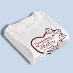 Grandkids Light Up Our Lives - Family Personalized Custom Unisex T-shirt, Premium T-shirt, Hoodie - Gift For Grandma, Grandparent