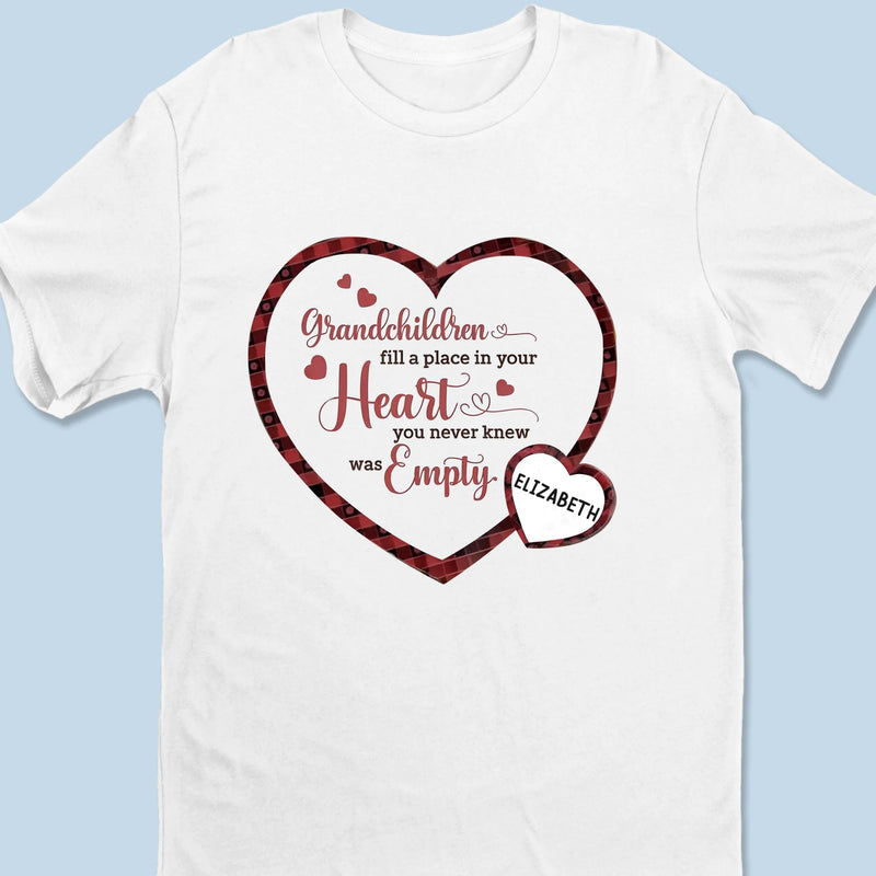 Grandkids Make Life Grand - Family Personalized Custom Unisex T-shirt, Premium T-shirt, Hoodie - Gift For Grandma, Grandpa, Grandkid