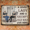 A Lifetime Of Love Is The Sweetest Gift - Couple Personalized Custom Home Decor Metal Sign - House Warming Gift For Husband Wife, Anniversary