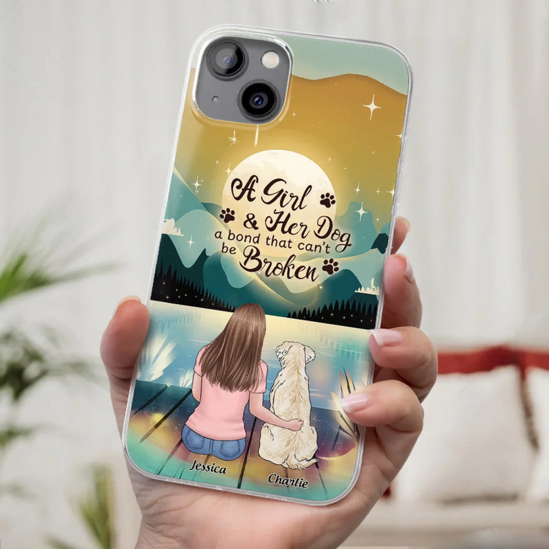 Unconditional Fur-love - Dog Personalized Custom Clear Phone Case - Gift For Pet Owners, Pet Lovers