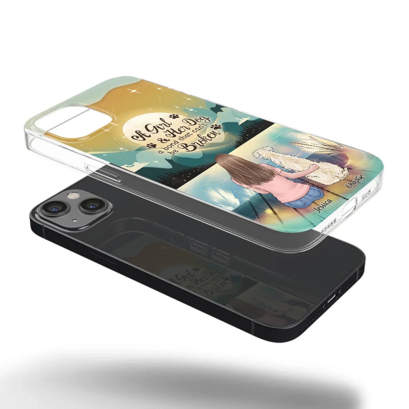 Unconditional Fur-love - Dog Personalized Custom Clear Phone Case - Gift For Pet Owners, Pet Lovers