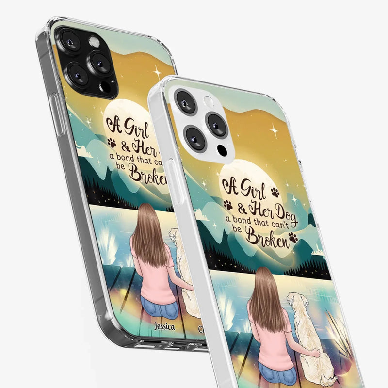 Unconditional Fur-love - Dog Personalized Custom Clear Phone Case - Gift For Pet Owners, Pet Lovers