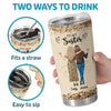 The Friend Of My Soul - Bestie Personalized Custom Tumbler -  Gift For Best Friends, BFF, Sisters