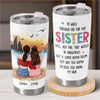 For The Besties Who Make Life Unforgettable - Bestie Personalized Custom Tumbler -  Gift For Best Friends, BFF, Sisters
