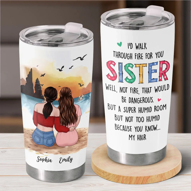 For The Besties Who Make Life Unforgettable - Bestie Personalized Custom Tumbler -  Gift For Best Friends, BFF, Sisters