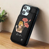 A Hobby A Day Keeps The Stress Away - Family Personalized Custom Leather Flip Wallet Phone Case - Gift For Yourself, Best Friends, Siblings, Family Members