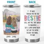 For The Friends Who Make Every Moment Special - Bestie Personalized Custom Tumbler -  Gift For Sisters, BFF, Best Friends