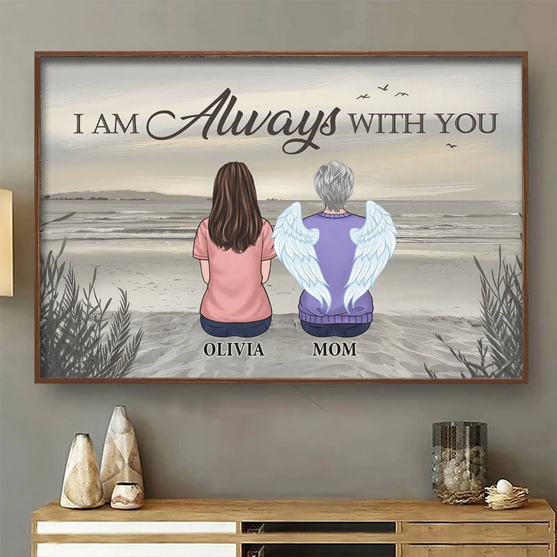Memories Fade, But Love Lasts Forever - Memorial Personalized Custom Horizontal Poster - Sympathy Gift For Family Members