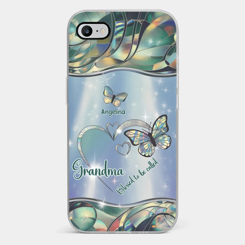 If Nothing Is Going Well, Call Your Grandma - Family Personalized Custom Clear Phone Case - Gift For Mom, Grandma
