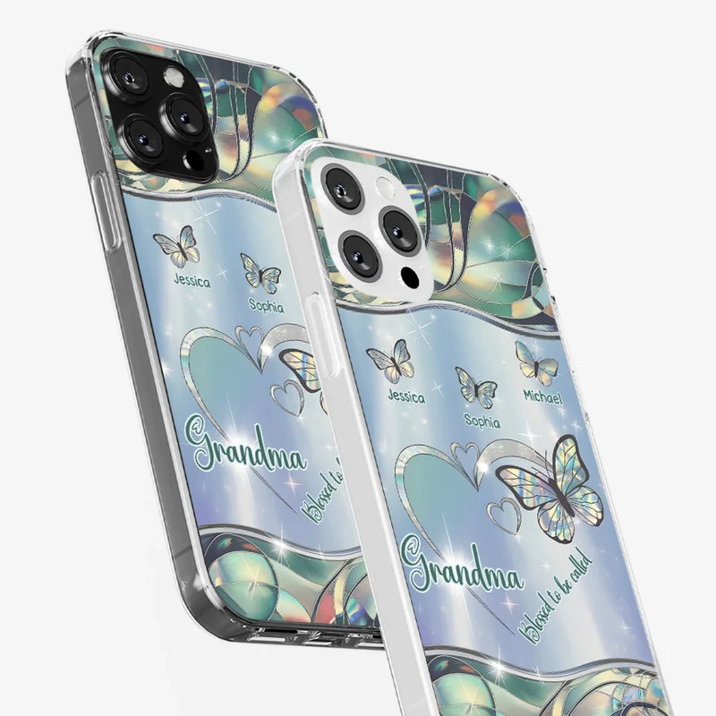 If Nothing Is Going Well, Call Your Grandma - Family Personalized Custom Clear Phone Case - Gift For Mom, Grandma