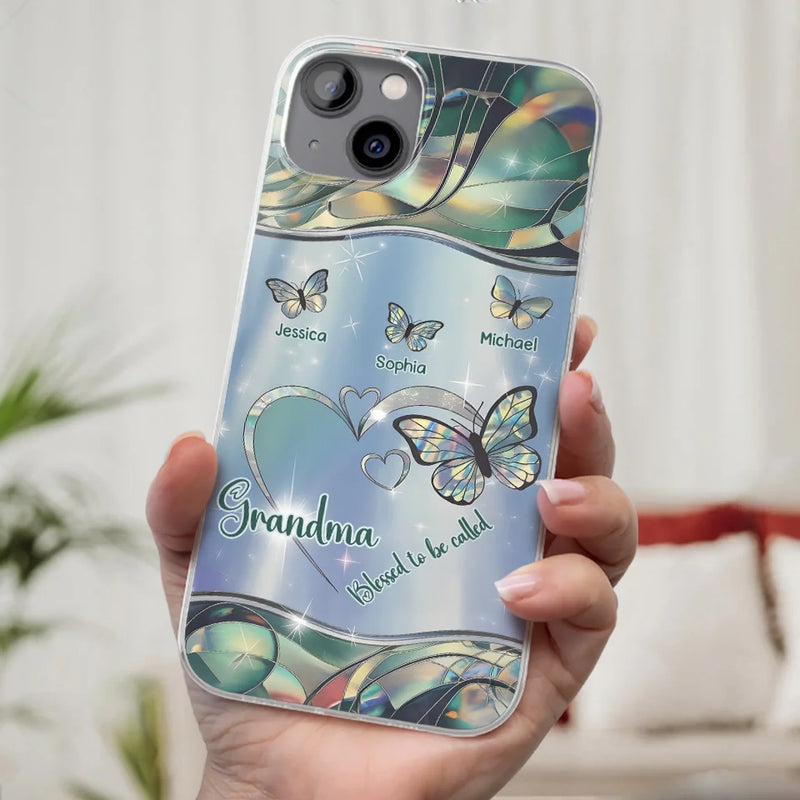 If Nothing Is Going Well, Call Your Grandma - Family Personalized Custom Clear Phone Case - Gift For Mom, Grandma