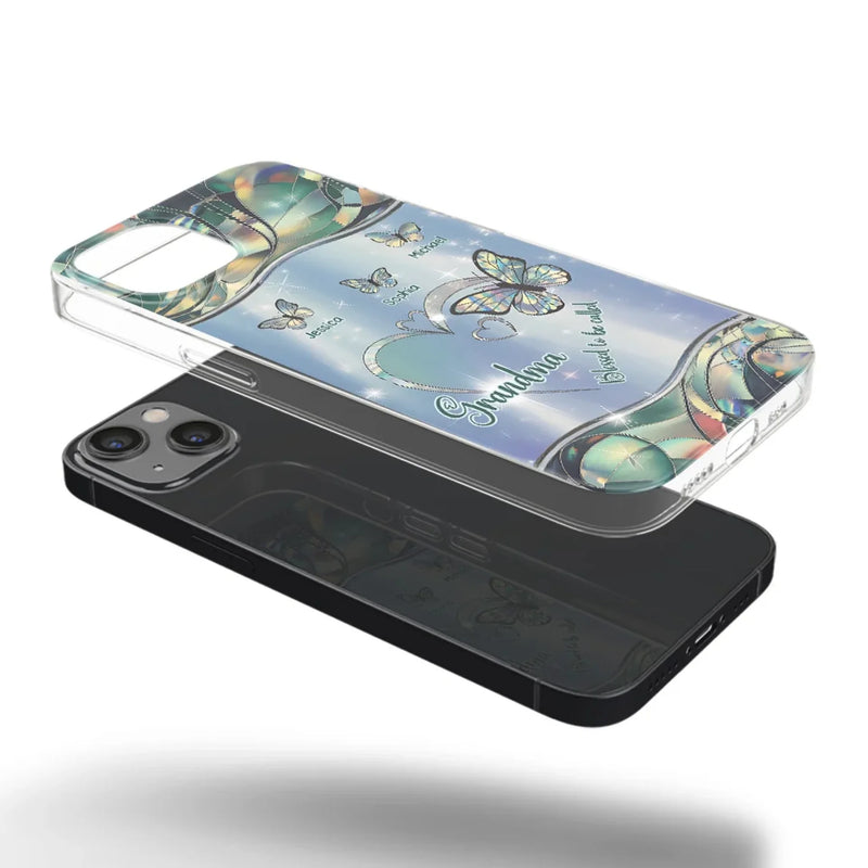 If Nothing Is Going Well, Call Your Grandma - Family Personalized Custom Clear Phone Case - Gift For Mom, Grandma