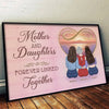 Because Every Family Has A Story Worth Sharing - Family Personalized Custom Horizontal Poster - Mother's Day, Gift For Mom, Grandma, Daughter