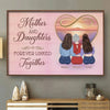 Because Every Family Has A Story Worth Sharing - Family Personalized Custom Horizontal Poster - Mother's Day, Gift For Mom, Grandma, Daughter