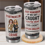 Double Trouble, Twice The Fun - Bestie Personalized Custom Tumbler -  Gift For BFF, Best Friends, Sisters