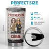 Double Trouble, Twice The Fun - Bestie Personalized Custom Tumbler -  Gift For Best Friends, BFF, Sisters