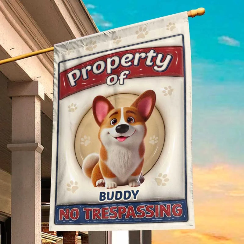 Pets Fill Our Hearts With Joy - Dog & Cat Personalized Custom 3D Inflated Effect Printed Flag - Gift For Pet Owners, Pet Lovers