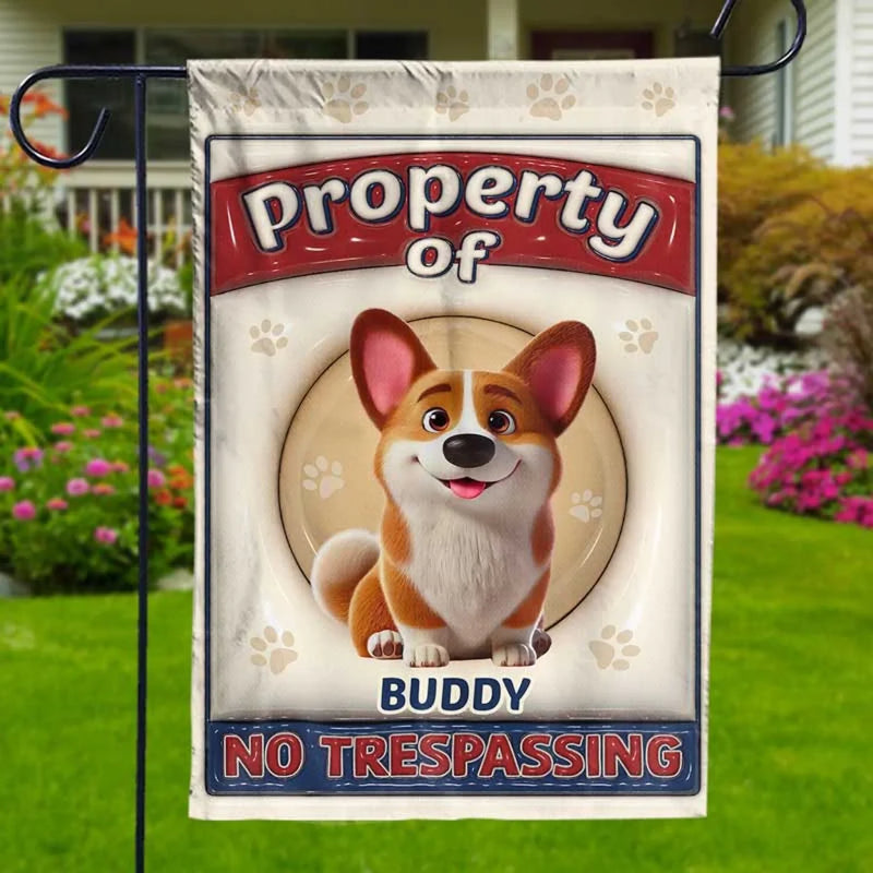 Pets Fill Our Hearts With Joy - Dog & Cat Personalized Custom 3D Inflated Effect Printed Flag - Gift For Pet Owners, Pet Lovers