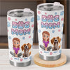 Life Is Better With Fur - Dog & Cat Personalized Custom 3D Inflated Effect Printed Tumbler - Gift For Pet Owners, Pet Lovers