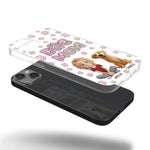 Home Is Where The Paws Are - Dog & Cat Personalized Custom 3D Inflated Effect Printed Clear Phone Case - Gift For Mom, Dog Lovers